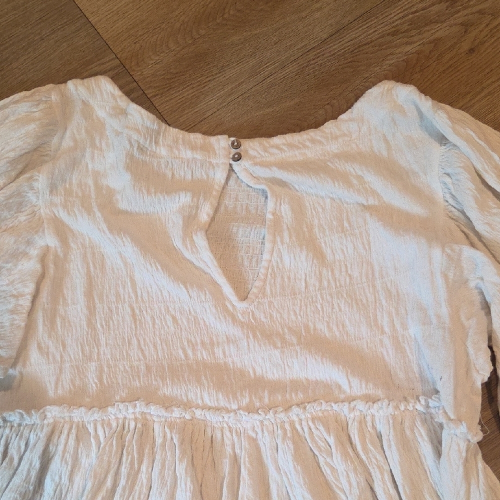 Free People Elegant White Women's Romper - Picture 6 of 7